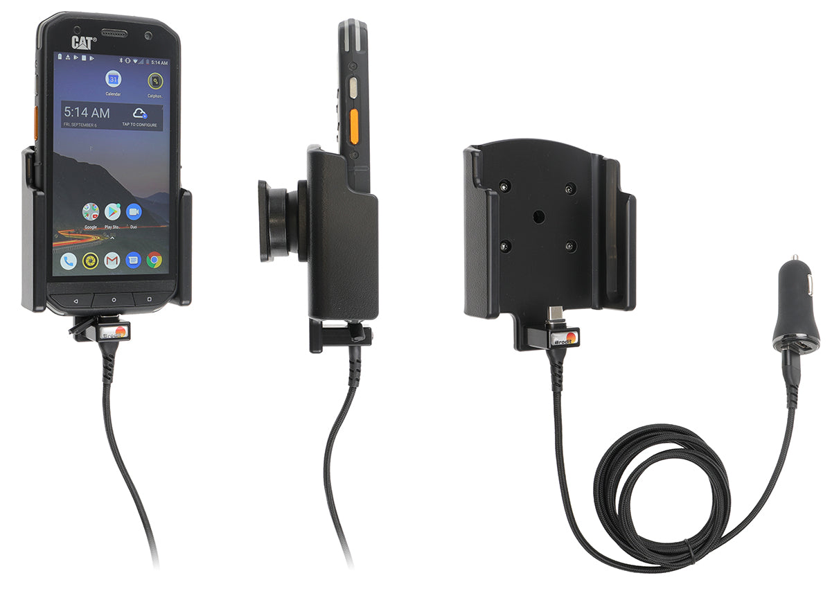 721154 - Aktív tartó USB-kábellel és szivargyújtó adapterrel