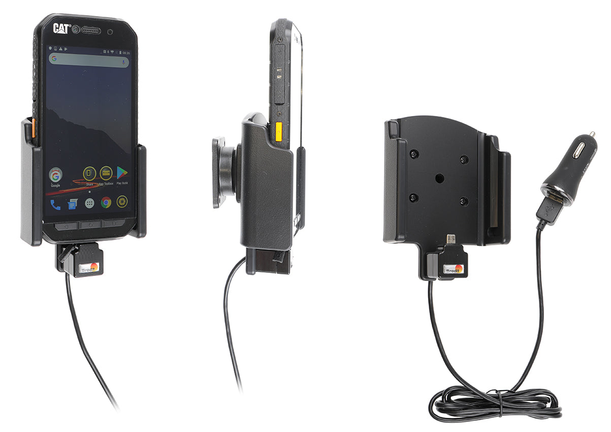 721130 - Aktív tartó USB-kábellel és szivargyújtó adapterrel