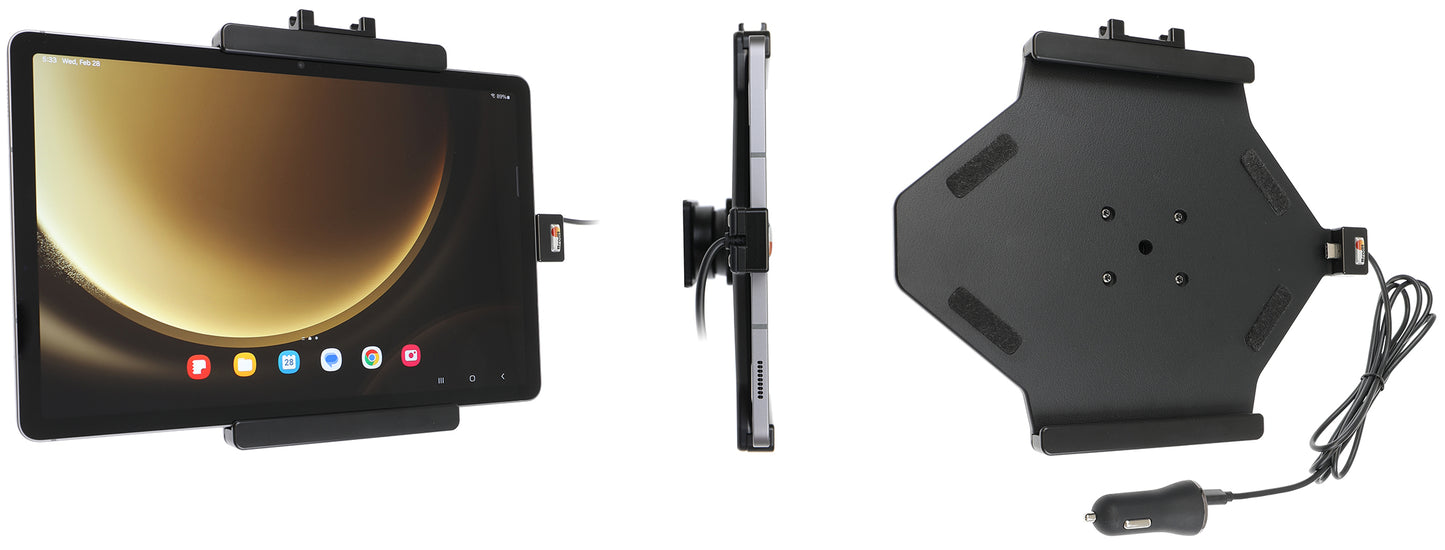 721384 - Aktív tartó USB-kábellel és szivargyújtó adapterrel