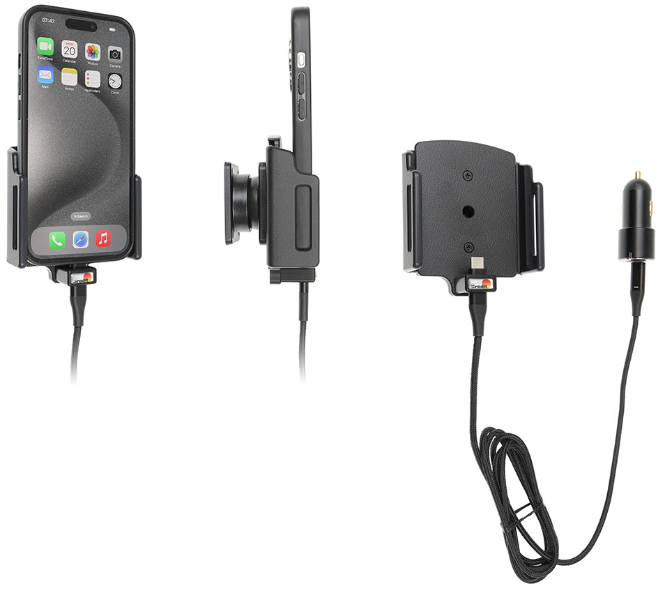 721376 - Aktív tartó USB-kábellel és szivargyújtó adapterrel
