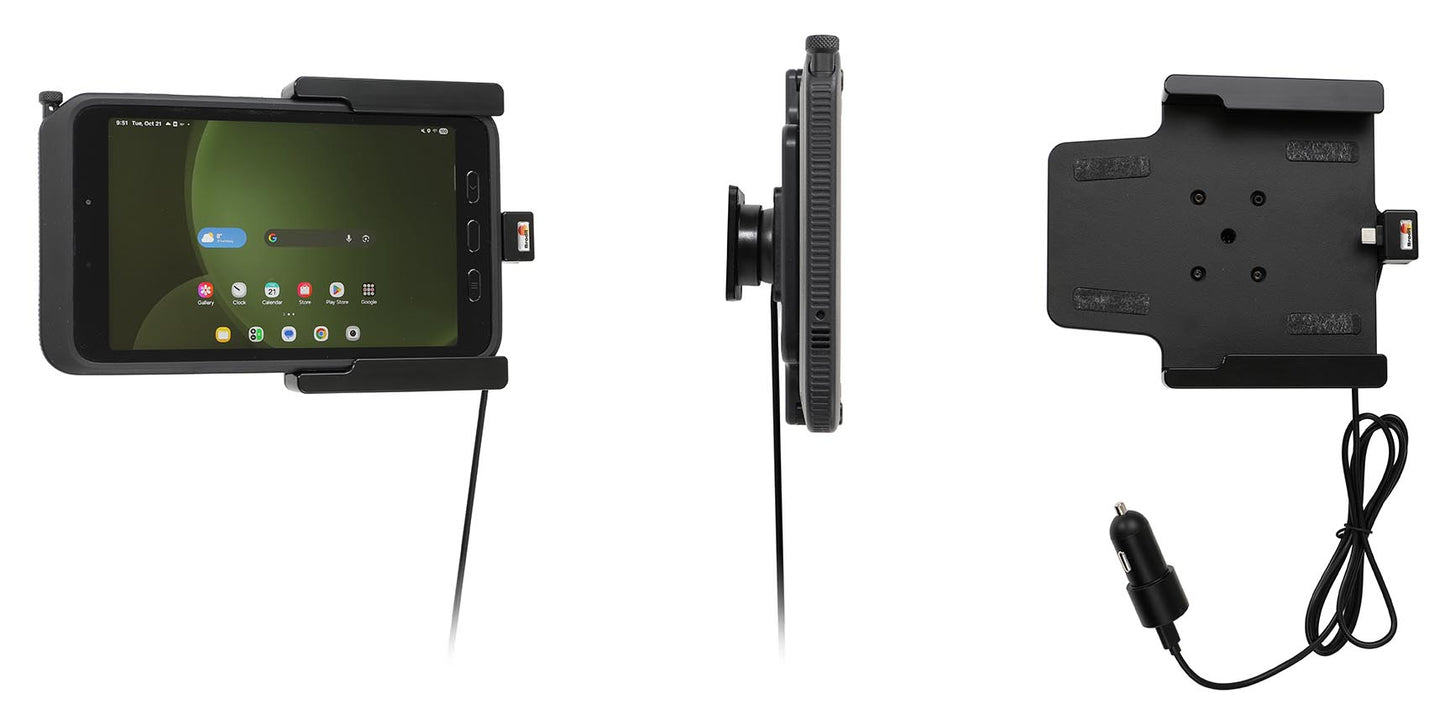 721458 - Aktív tartó USB-kábellel és szivargyújtó adapterrel