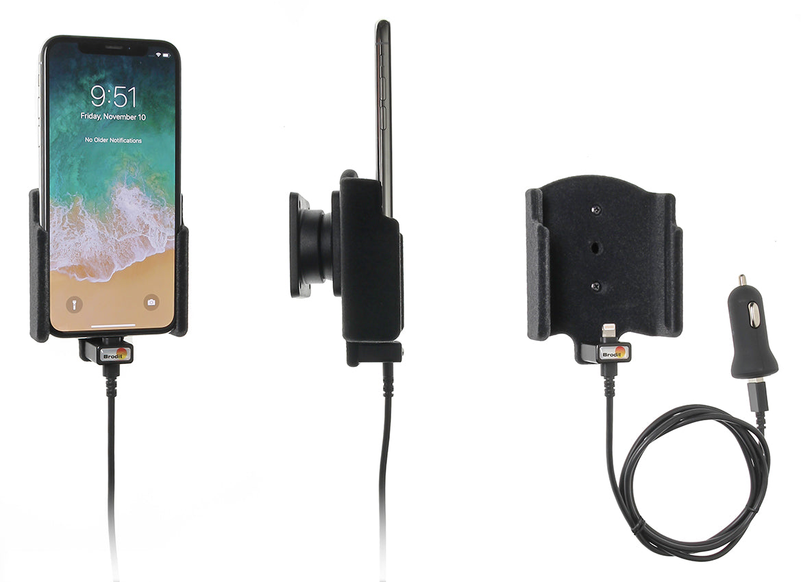 521997 - Aktív tartó USB-kábellel és szivargyújtó adapterrel