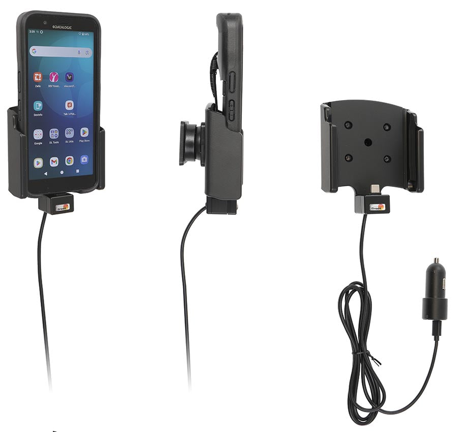 721430 - Aktív tartó USB-kábellel és szivargyújtó adapterrel