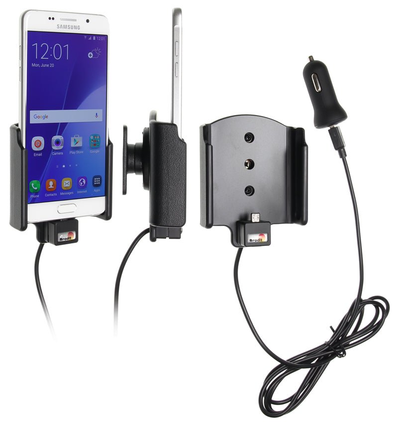 521896 - Aktív tartó USB-kábellel és szivargyújtó adapterrel