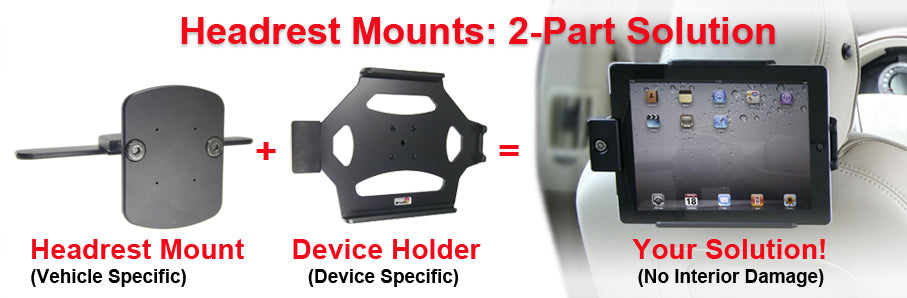 811080 - Headrest mount - Fejtámla tartó