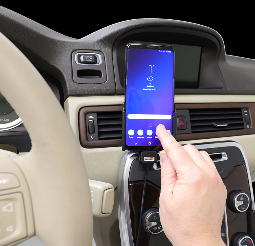 721039 - Aktív tartó USB-kábellel és szivargyújtó adapterrel