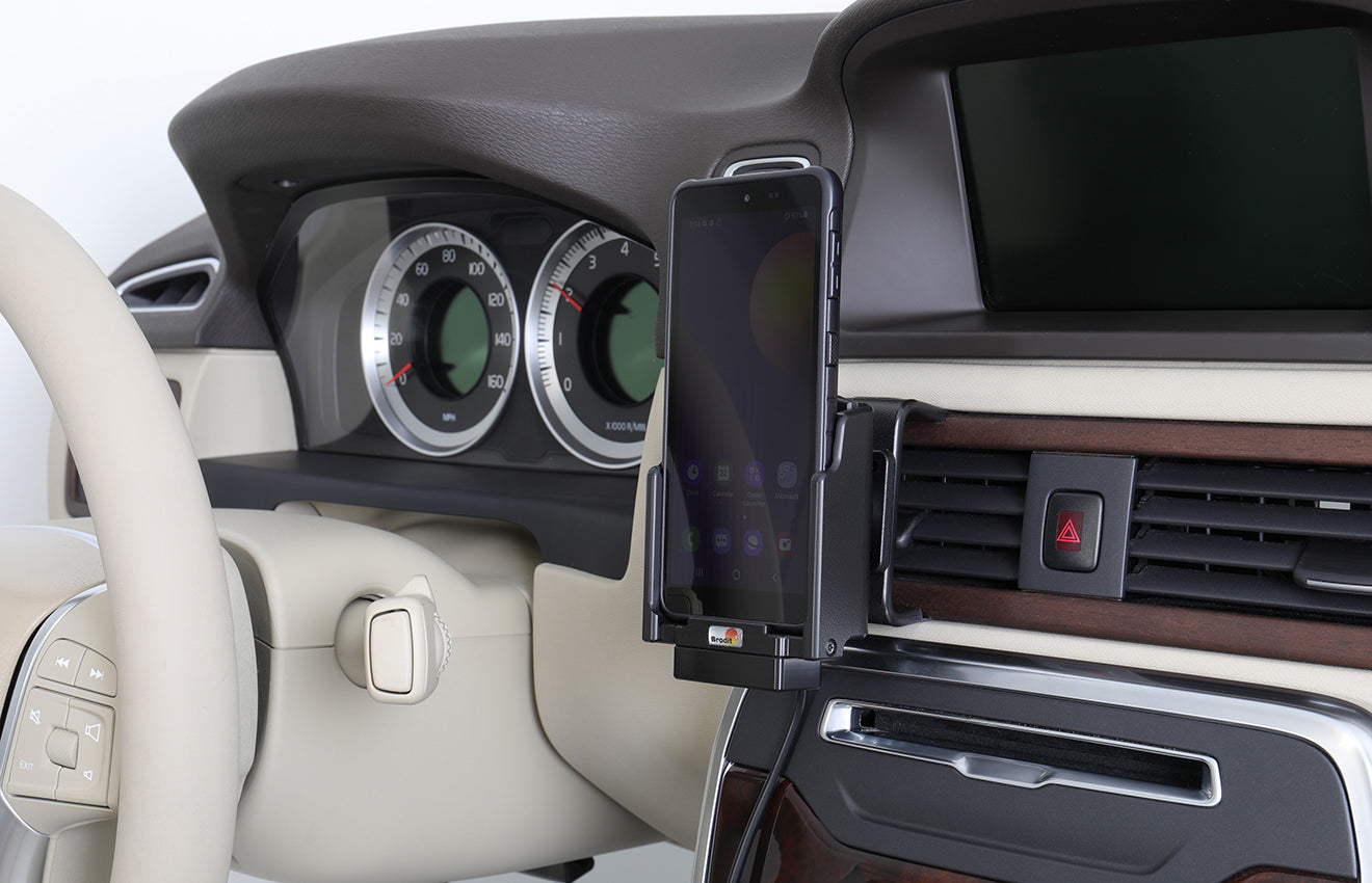 721243 - Aktív tartó USB-kábellel és szivargyújtó adapterrel