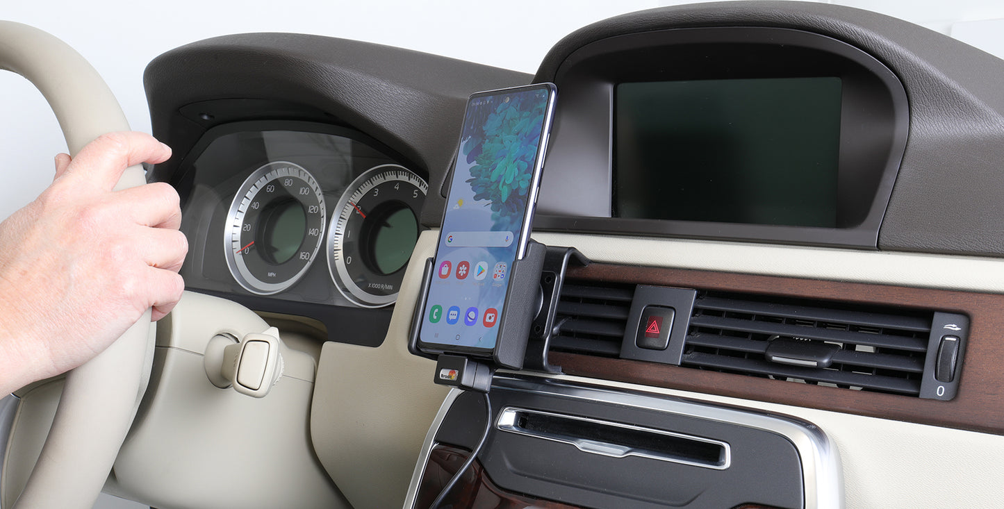 721240 - Aktív tartó USB-kábellel és szivargyújtó adapterrel