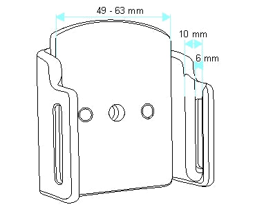 511230 - Passzív tartó csuklóval