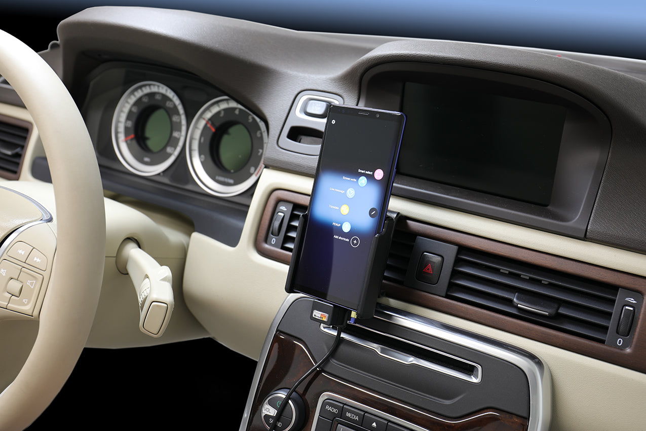 721069 - Aktív tartó USB-kábellel és szivargyújtó adapterrel