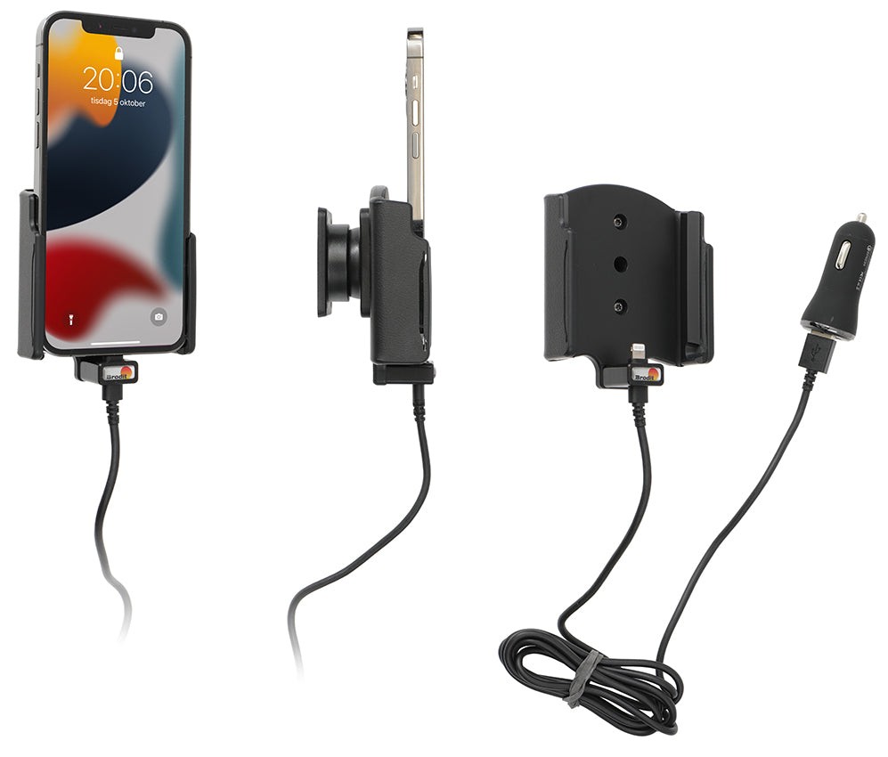 721276 - Aktív tartó USB-kábellel és szivargyújtó adapterrel