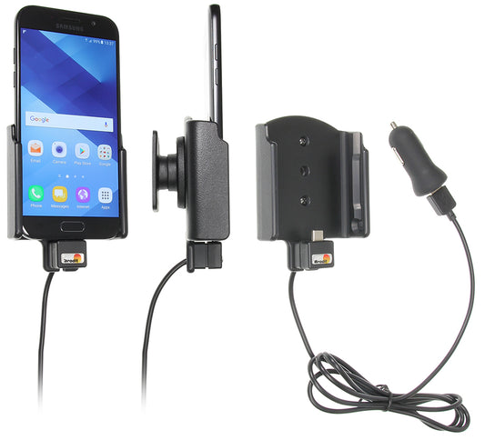 521945 - Aktív tartó USB-kábellel és szivargyújtó adapterrel