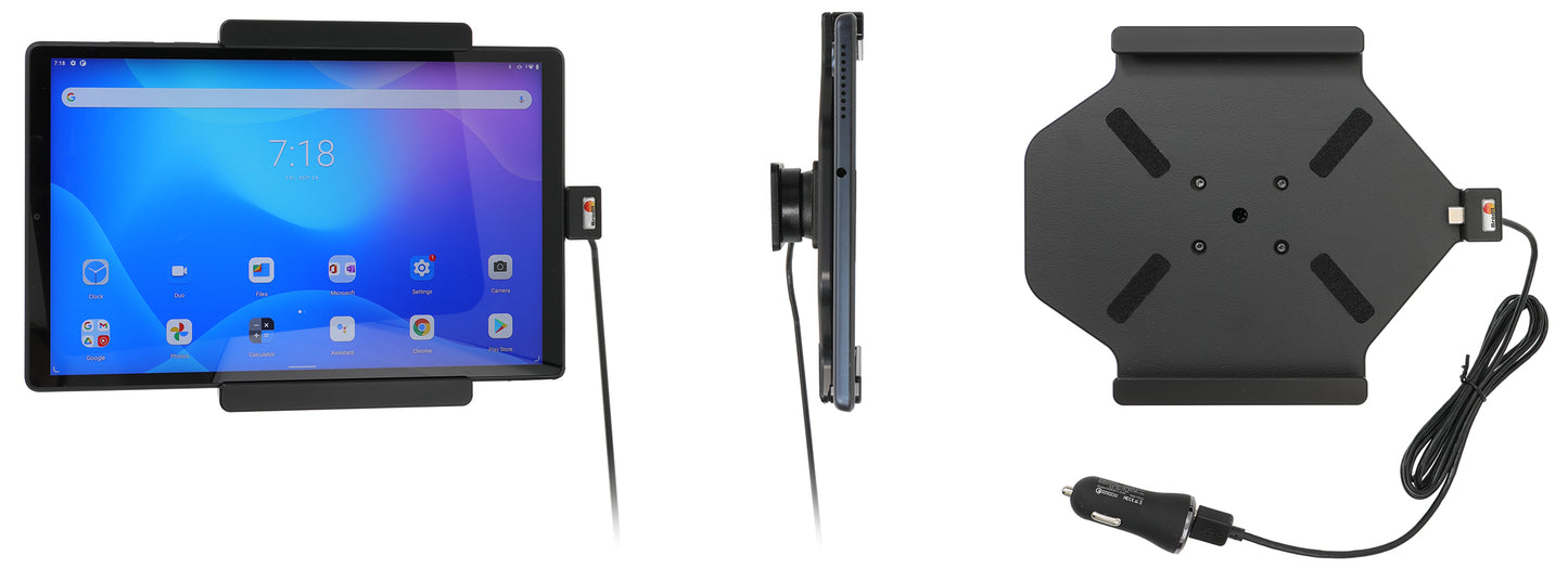 721271 - Aktív tartó USB-kábellel és szivargyújtó adapterrel