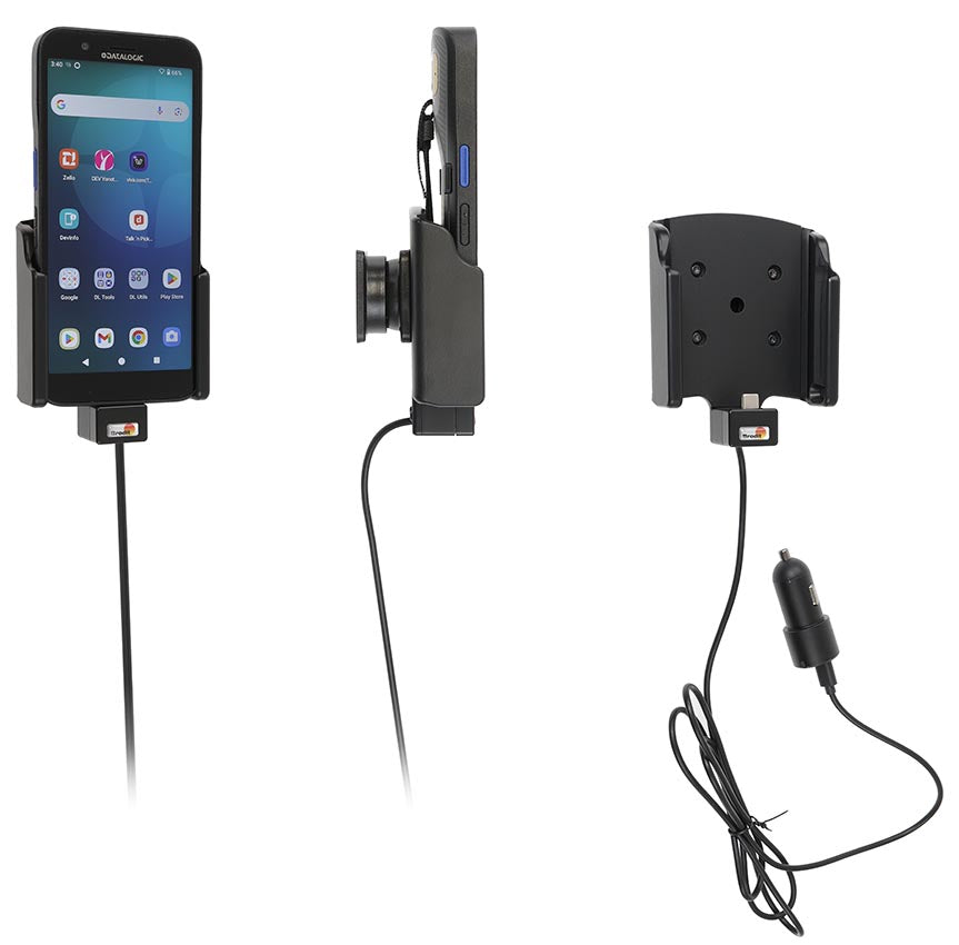 721429 - Aktív tartó USB-kábellel és szivargyújtó adapterrel