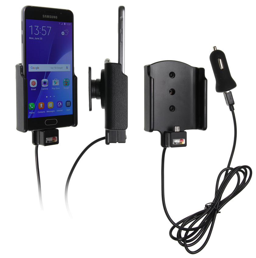 521895 - Aktív tartó USB-kábellel és szivargyújtó adapterrel