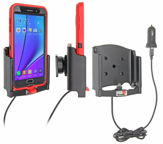 521772 - Aktív tartó USB-kábellel és szivargyújtó adapterrel