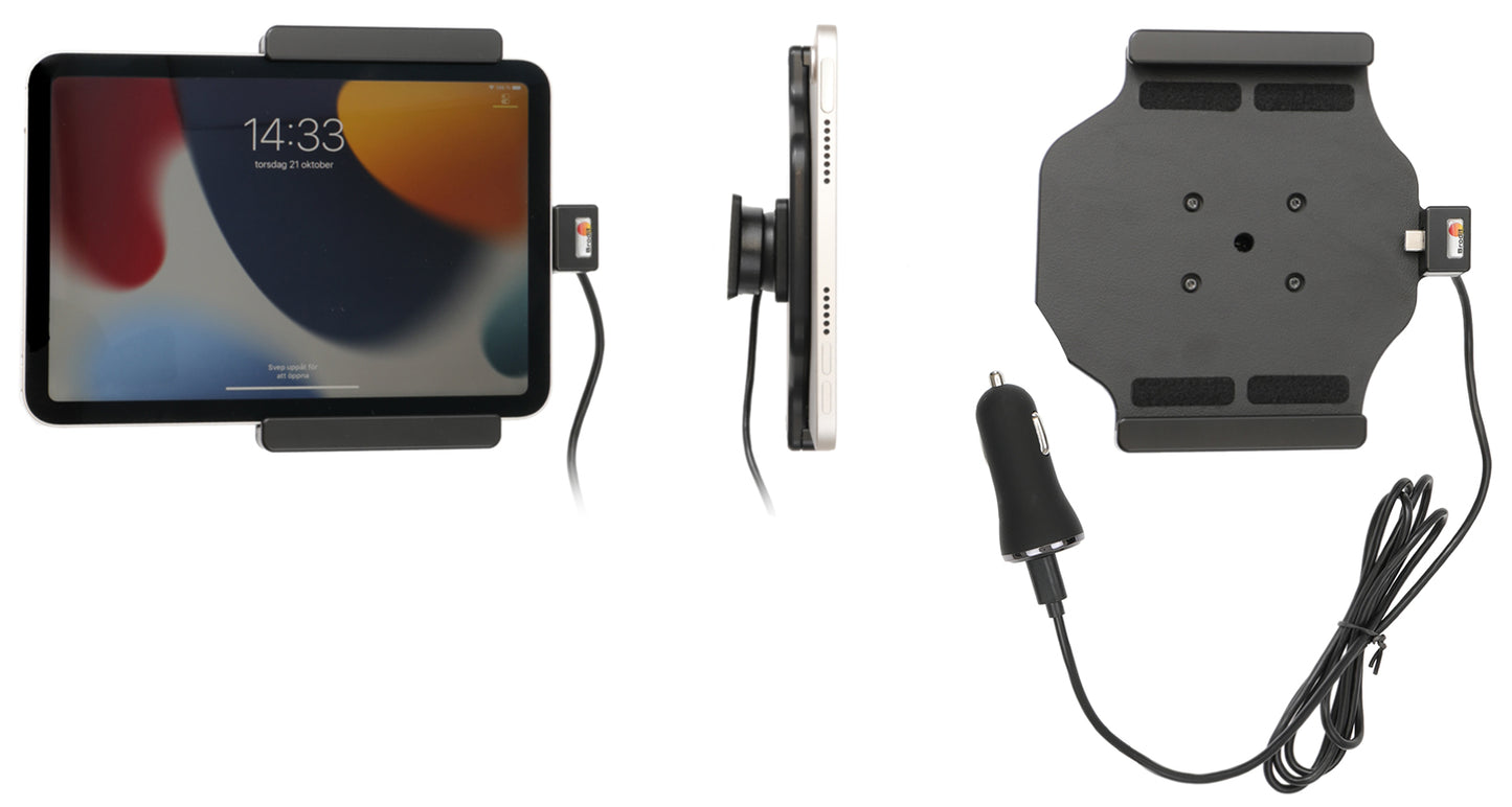 721278 - Aktív tartó USB-kábellel és szivargyújtó adapterrel