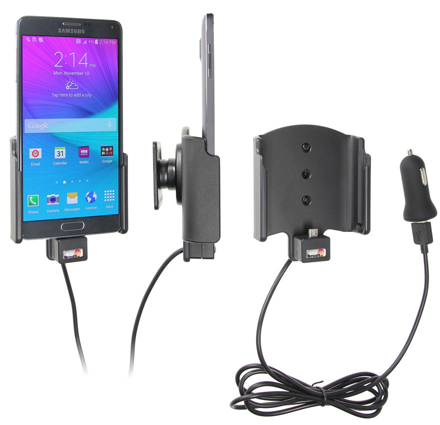 521683 - Aktív tartó USB-kábellel és szivargyújtó adapterrel