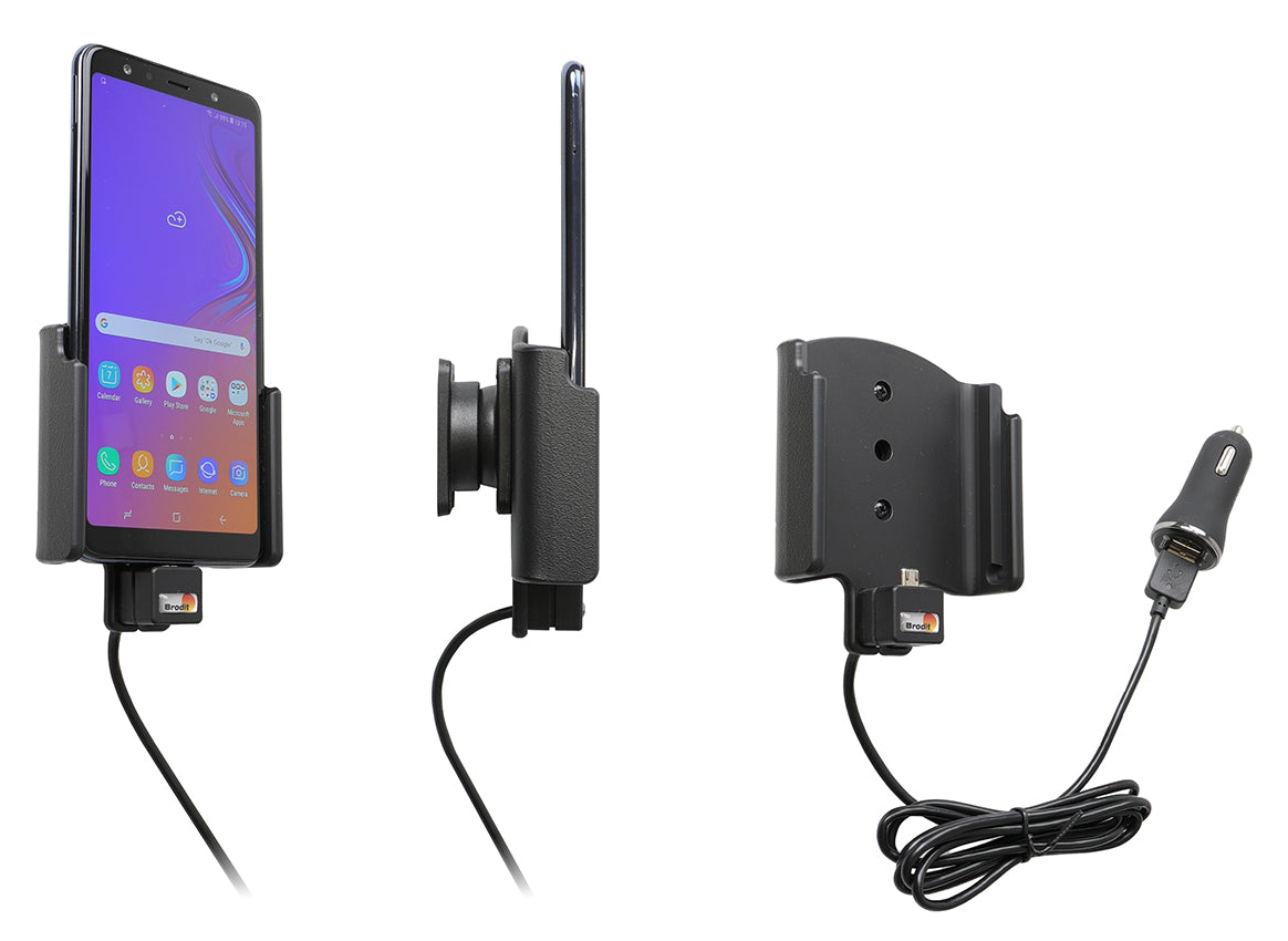 721098 - Aktív tartó USB-kábellel és szivargyújtó adapterrel