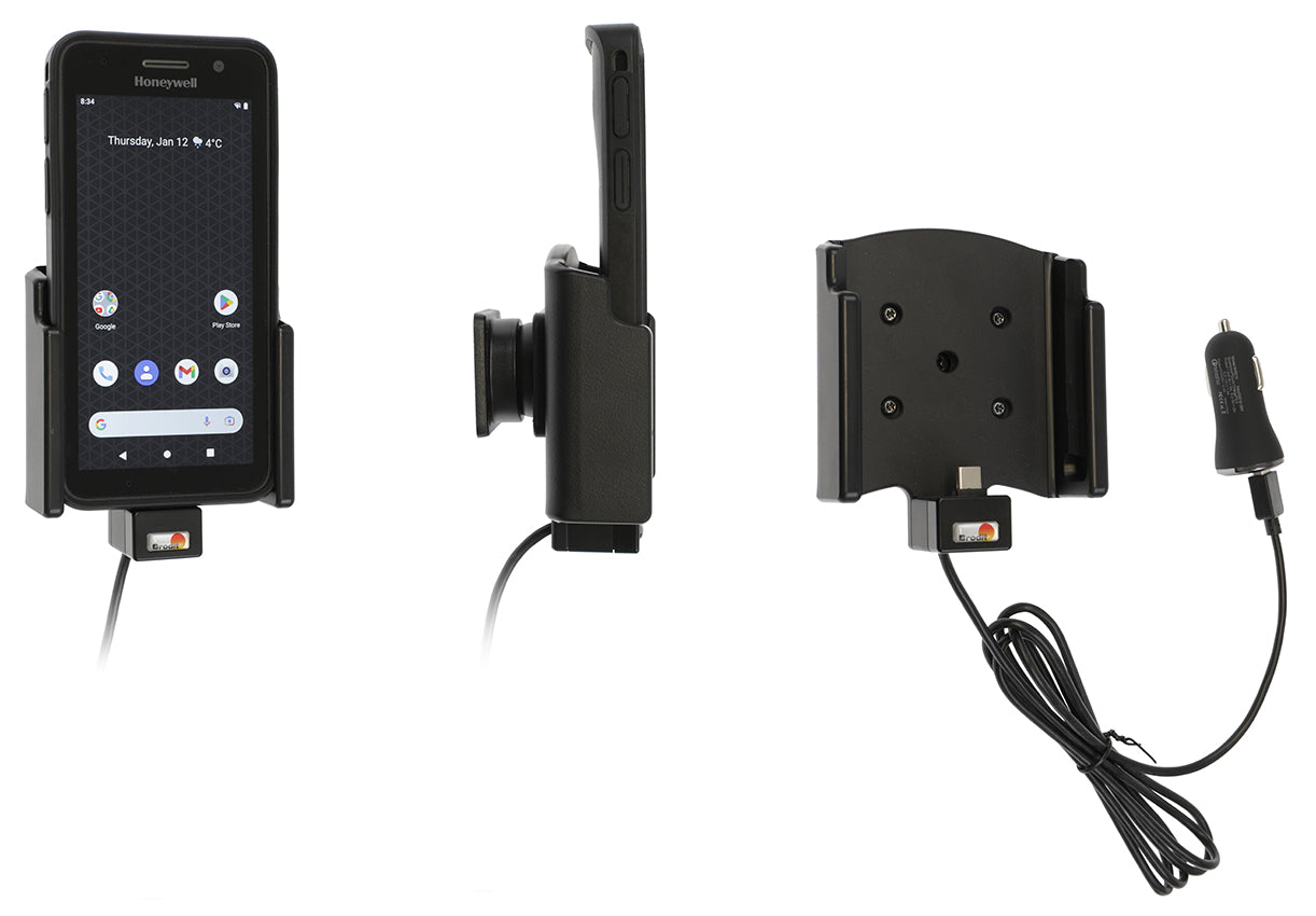 721335 - Aktív tartó USB-kábellel és szivargyújtó adapterrel