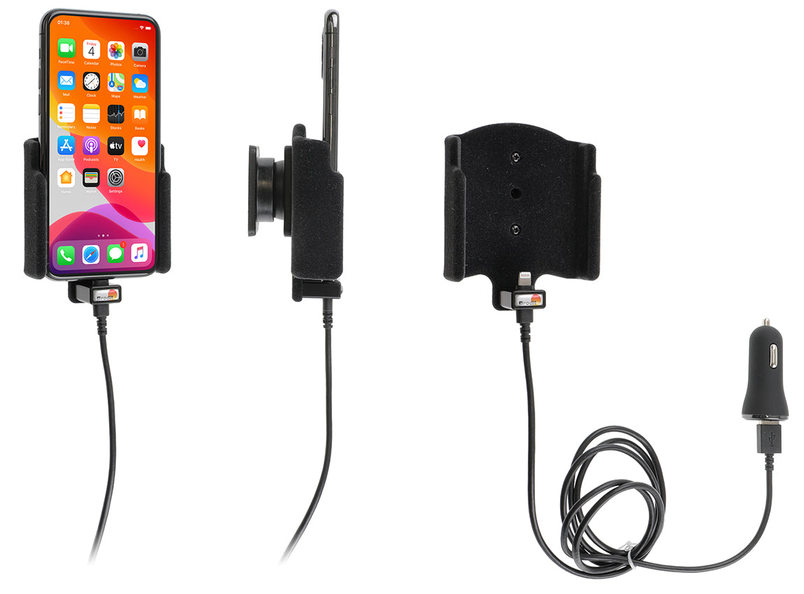 721161 - Aktív tartó USB-kábellel és szivargyújtó adapterrel