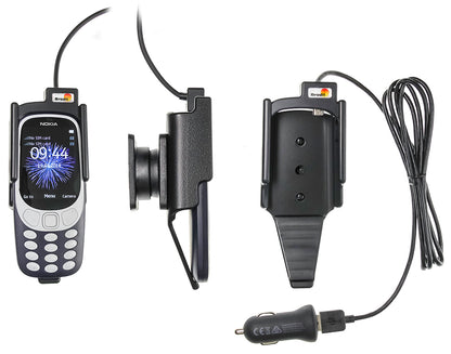 721026 - Aktív tartó USB-kábellel és szivargyújtó adapterrel