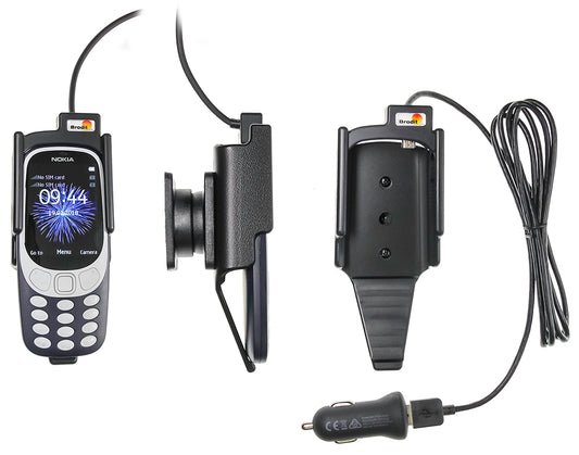 721026 - Aktív tartó USB-kábellel és szivargyújtó adapterrel