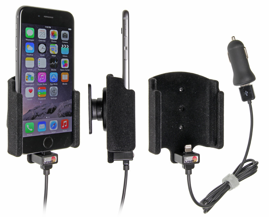 521660 - Aktív tartó USB-kábellel és szivargyújtó adapterrel