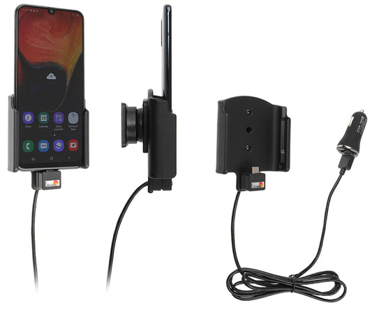 721142 - Aktív tartó USB-kábellel és szivargyújtó adapterrel