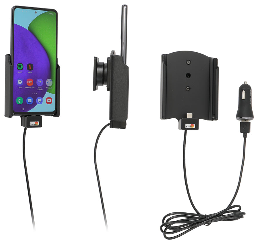 721256 - Aktív tartó USB-kábellel és szivargyújtó adapterrel