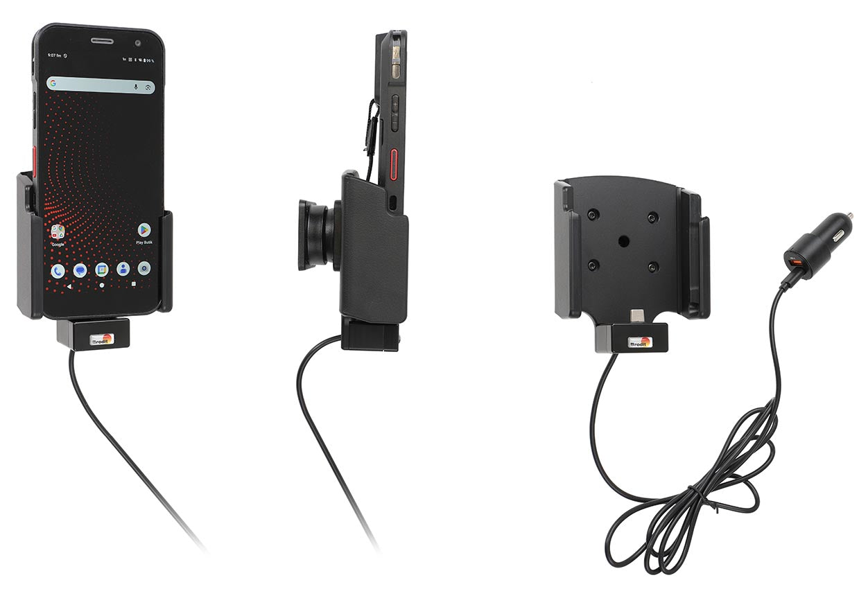 721460 - Aktív tartó USB-kábellel és szivargyújtó adapterrel