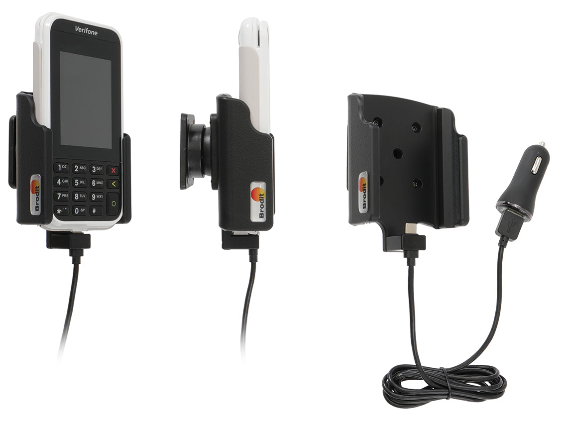721213 - Aktív tartó USB-kábellel és szivargyújtó adapterrel