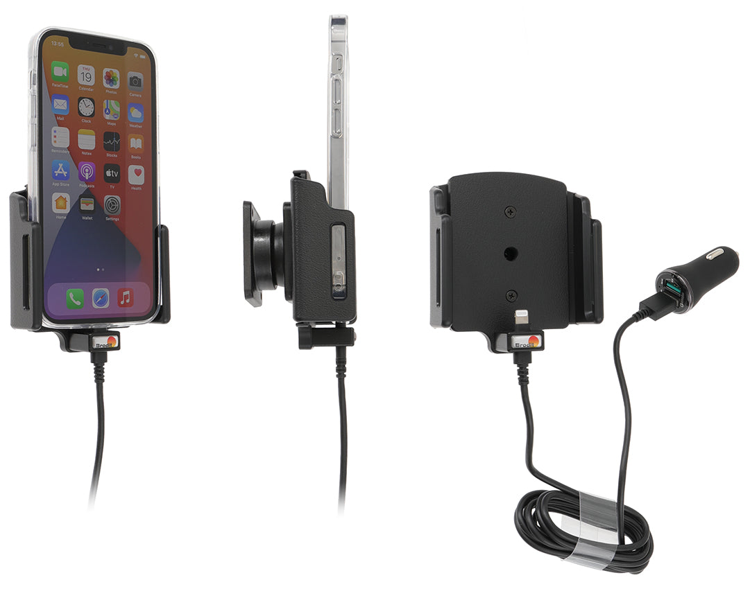 721239 - Aktív tartó USB-kábellel és szivargyújtó adapterrel