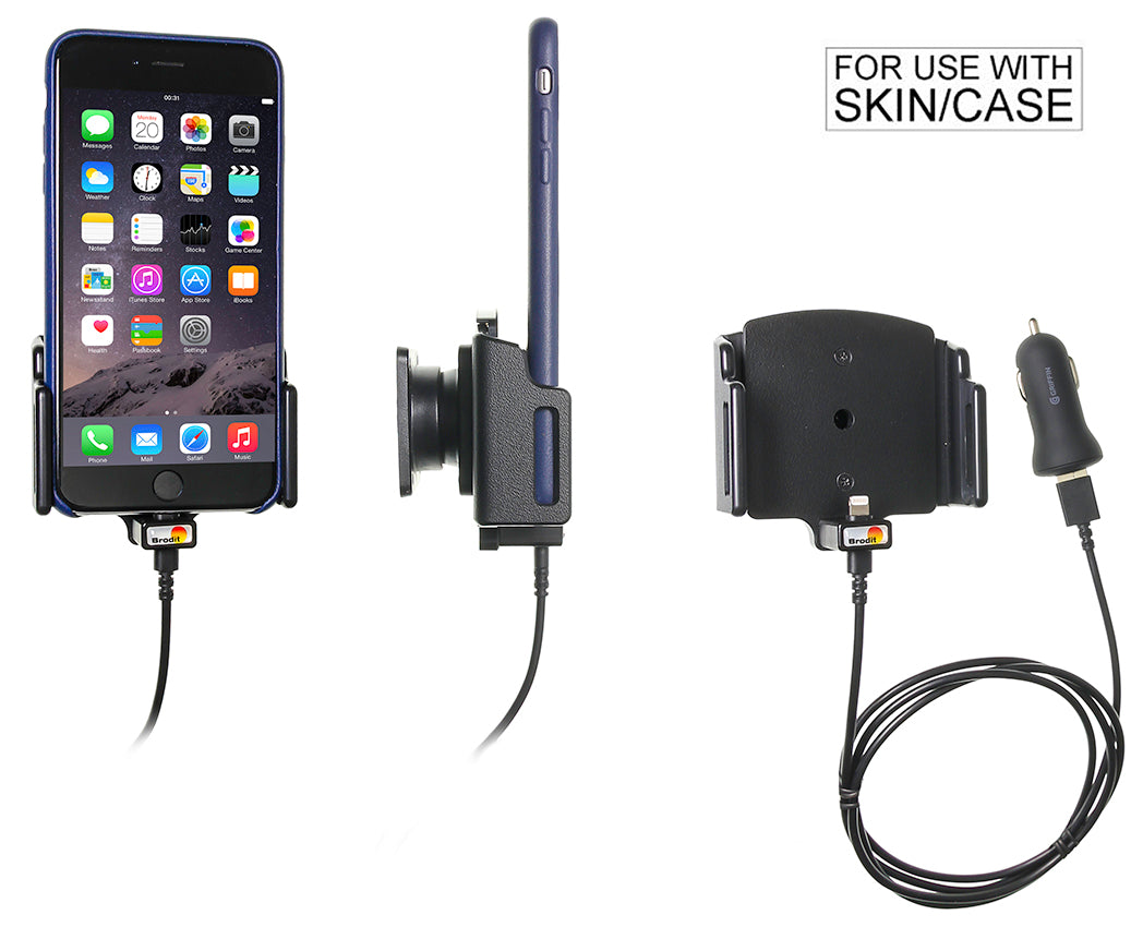 521667 - Aktív tartó USB-kábellel és szivargyújtó adapterrel
