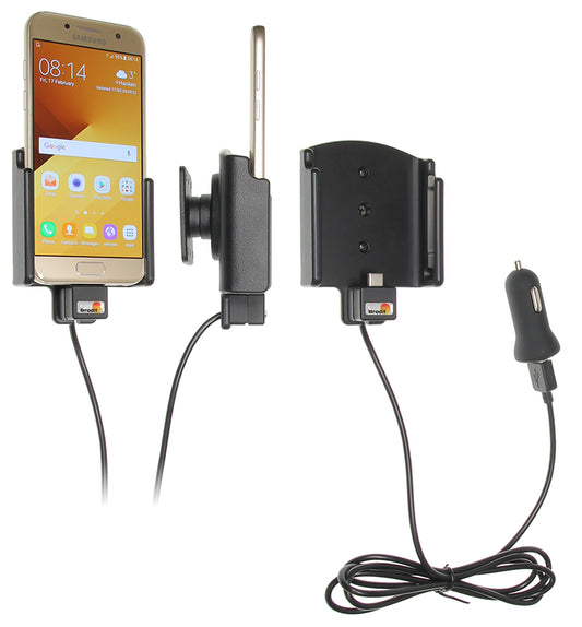521947 - Aktív tartó USB-kábellel és szivargyújtó adapterrel