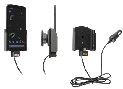 721176 - Aktív tartó USB-kábellel és szivargyújtó adapterrel