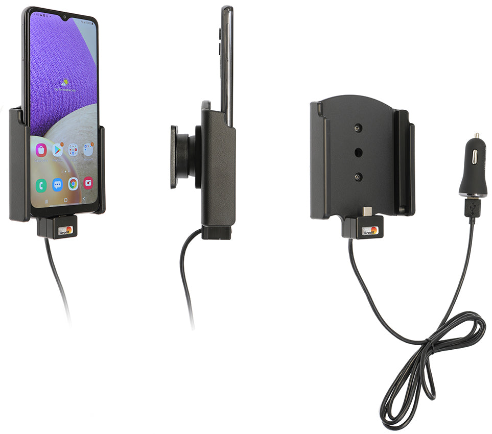 721280 - Aktív tartó USB-kábellel és szivargyújtó adapterrel
