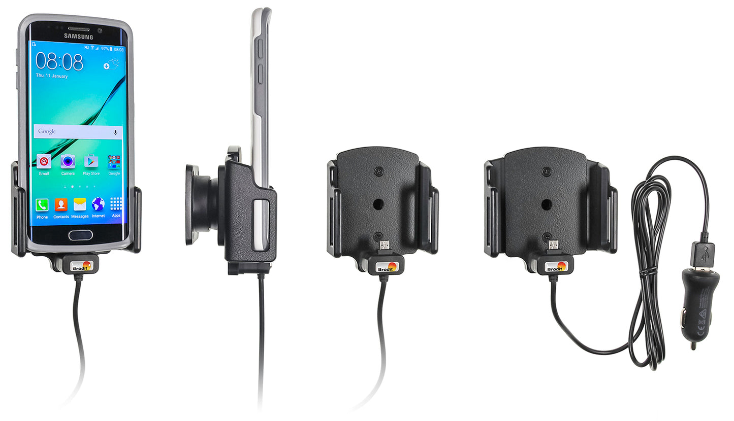 521621 - Aktív tartó USB-kábellel és szivargyújtó adapterrel