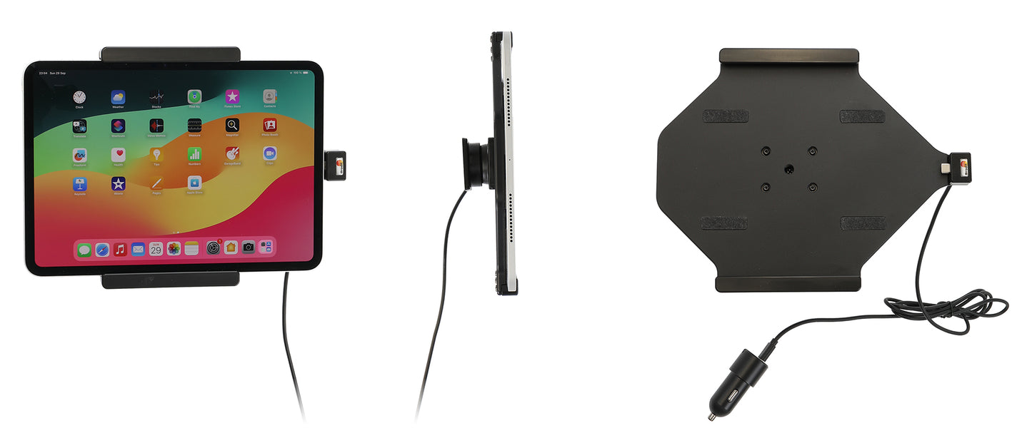 721409 - Aktív tartó USB-kábellel és szivargyújtó adapterrel