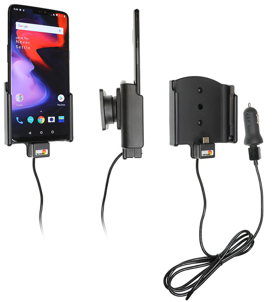 721059 - Aktív tartó USB-kábellel és szivargyújtó adapterrel