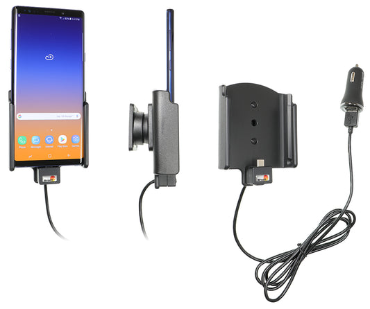 721069 - Aktív tartó USB-kábellel és szivargyújtó adapterrel
