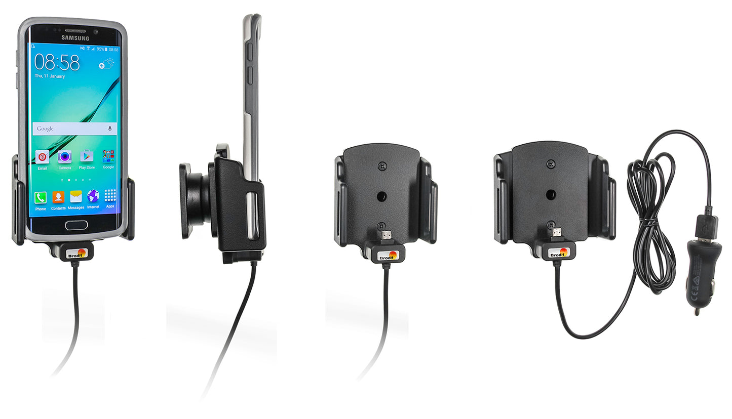 521620 - Aktív tartó USB-kábellel és szivargyújtó adapterrel