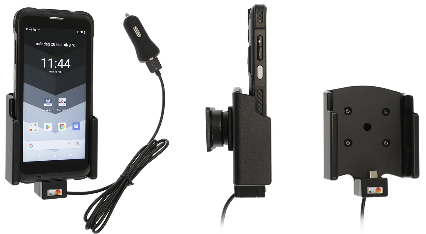 721342 - Aktív tartó USB-kábellel és szivargyújtó adapterrel