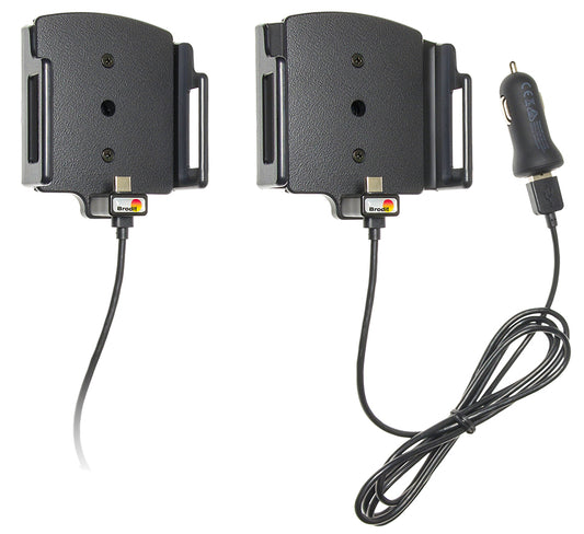 521845 - Aktív tartó USB-kábellel és szivargyújtó adapterrel