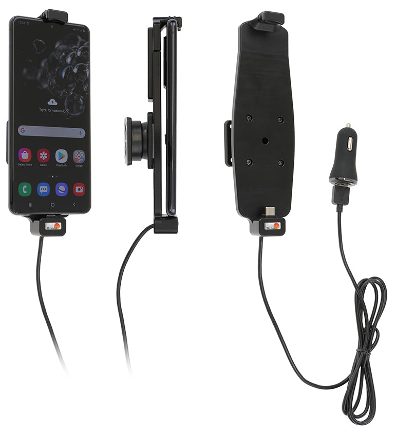 721218 - Aktív tartó USB-kábellel és szivargyújtó adapterrel