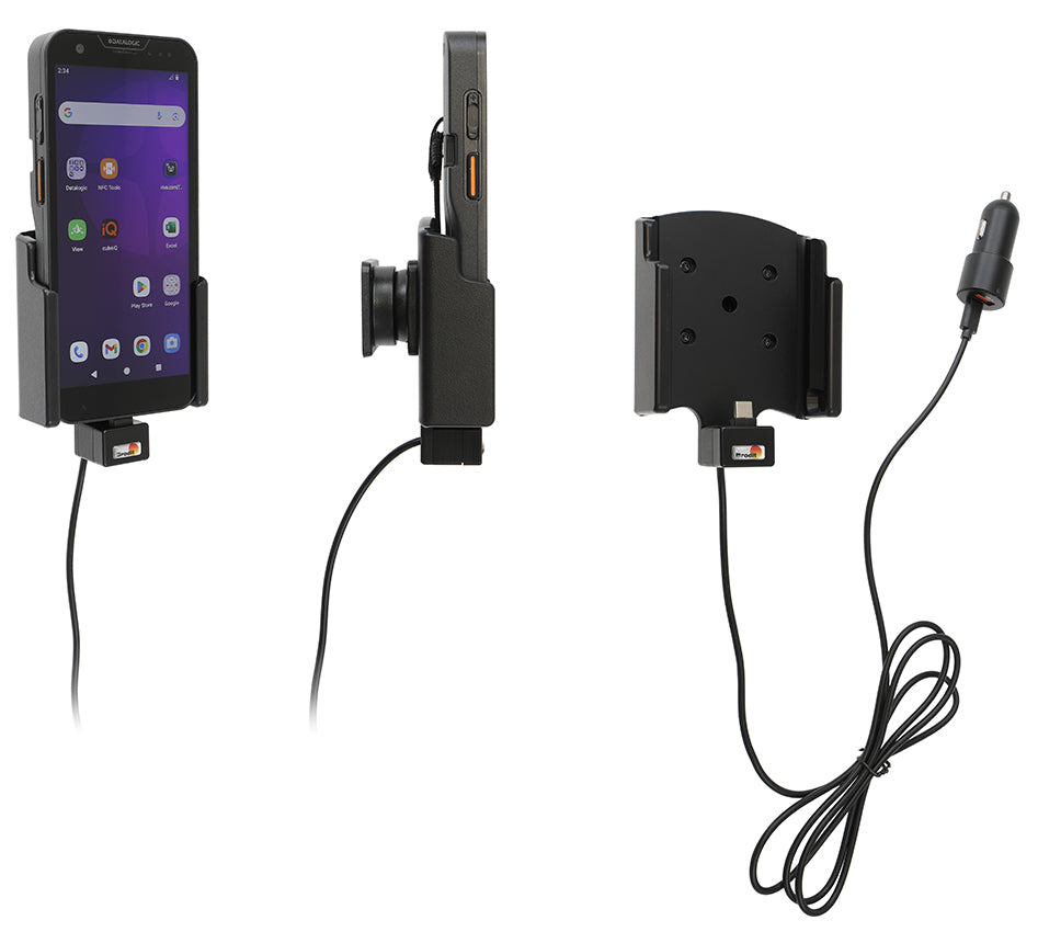 721422 - Aktív tartó USB-kábellel és szivargyújtó adapterrel