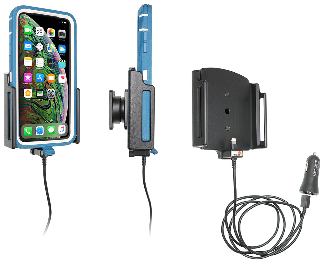 721084 - Aktív tartó USB-kábellel és szivargyújtó adapterrel