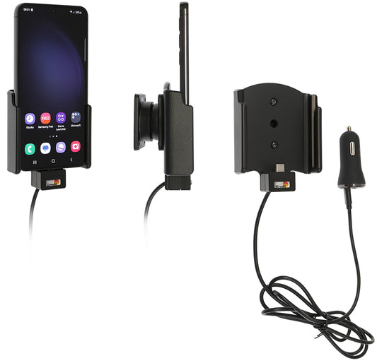 721344 - Aktív tartó USB-kábellel és szivargyújtó adapterrel