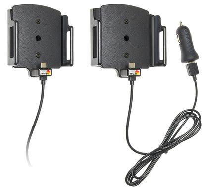 521845 - Aktív tartó USB-kábellel és szivargyújtó adapterrel