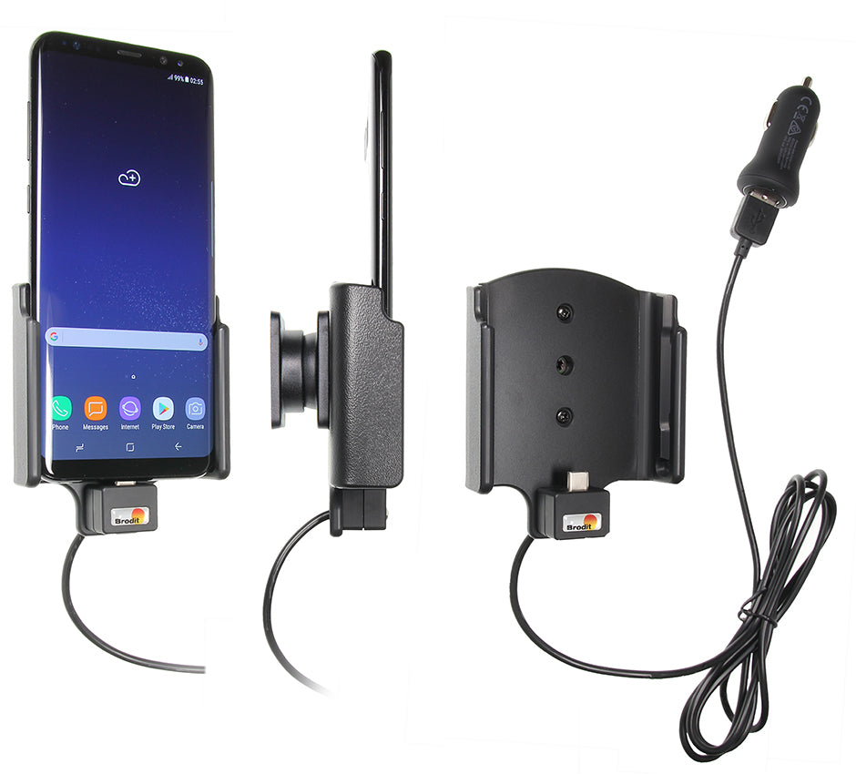 521967 - Aktív tartó USB-kábellel és szivargyújtó adapterrel